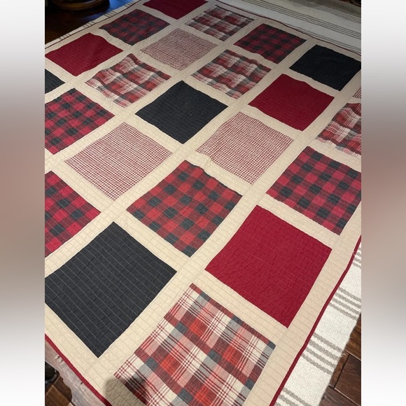 Woolrich Bedding Woolrich Patchwork Quilt Poshmark